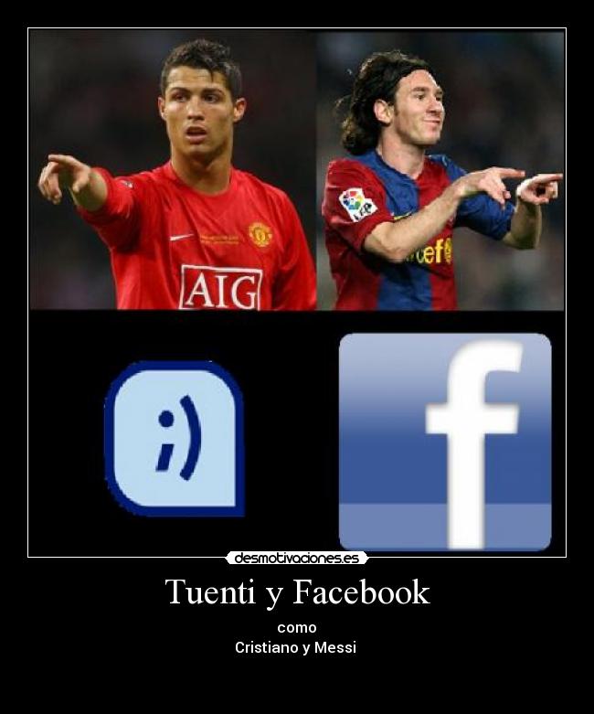 Tuenti y Facebook - 