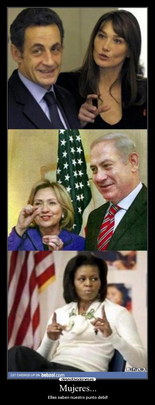 Mujeres... - Ellas saben nuestro punto debil!