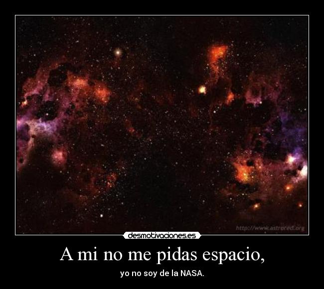 carteles nasa espacio desmotivaciones