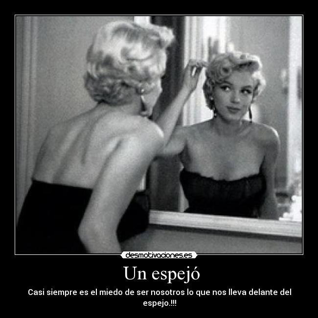 Un espejó -