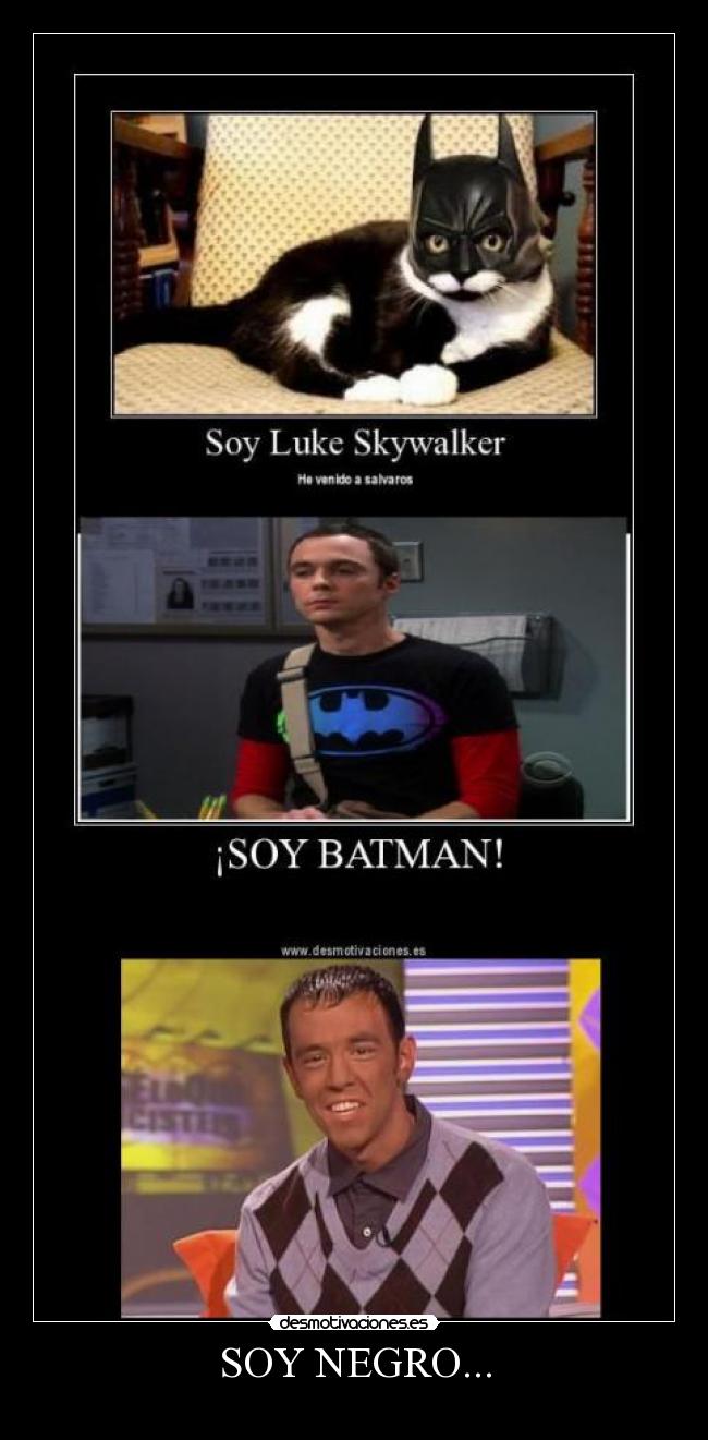 SOY NEGRO... -