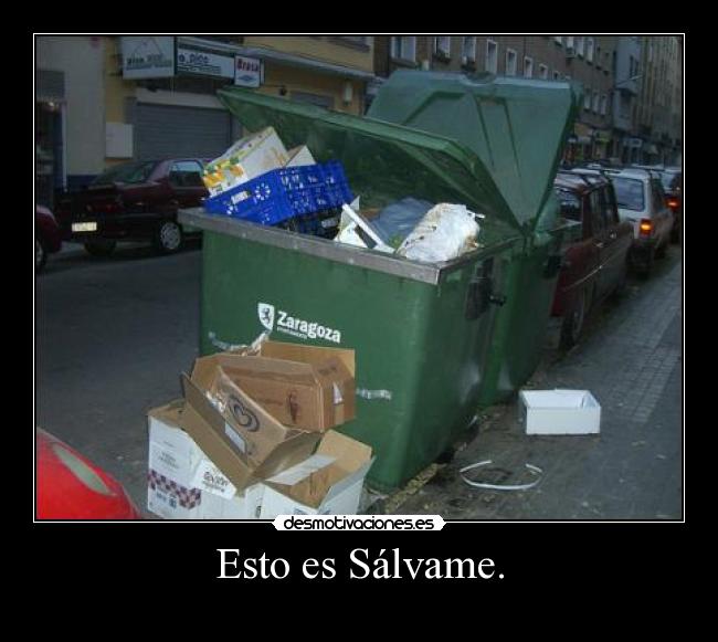 Esto es Sálvame. -