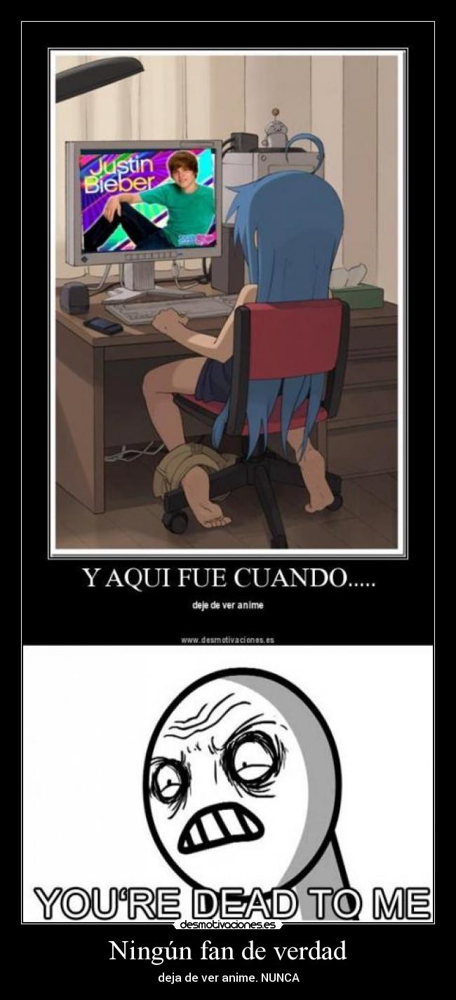 Ningún fan de verdad -