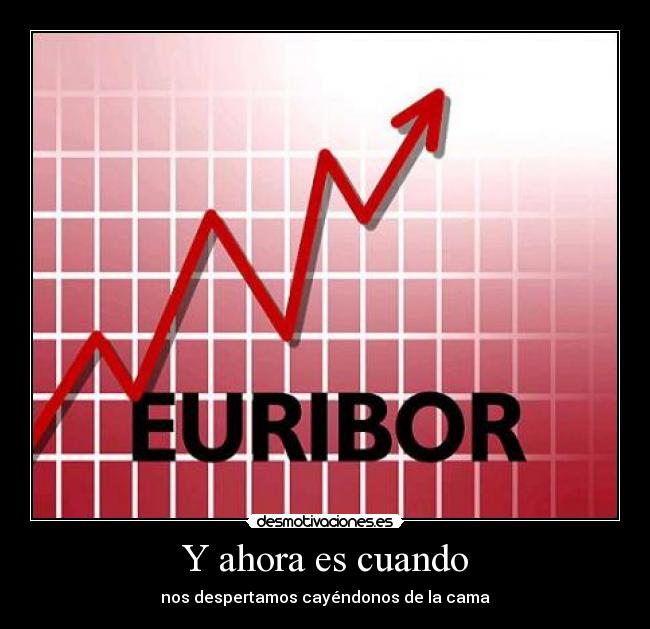Y ahora es cuando - nos despertamos cayéndonos de la cama