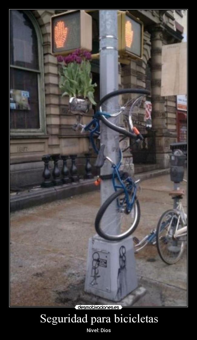 Seguridad para bicicletas -