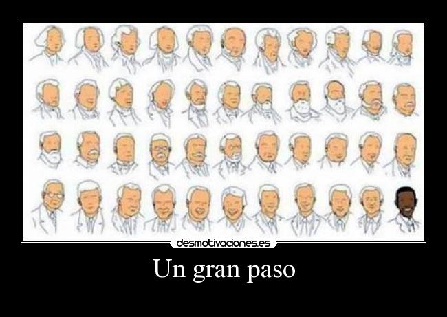 Un gran paso -
