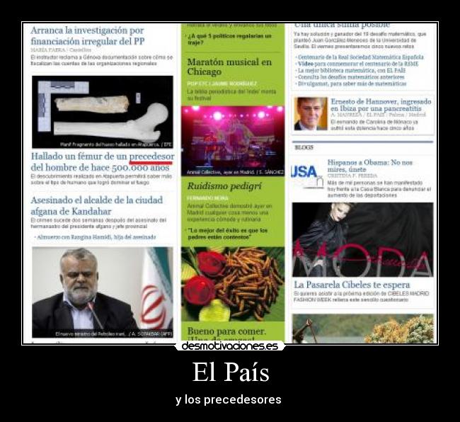 El País - y los precedesores 