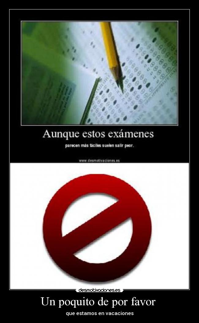 Un poquito de por favor  - 