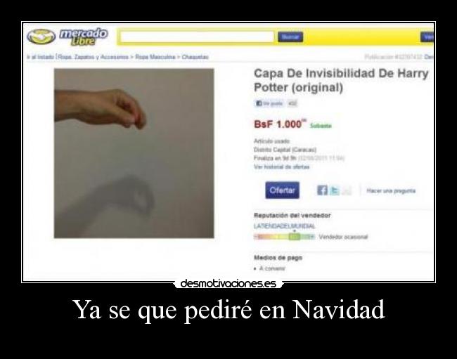 Ya se que pediré en Navidad -