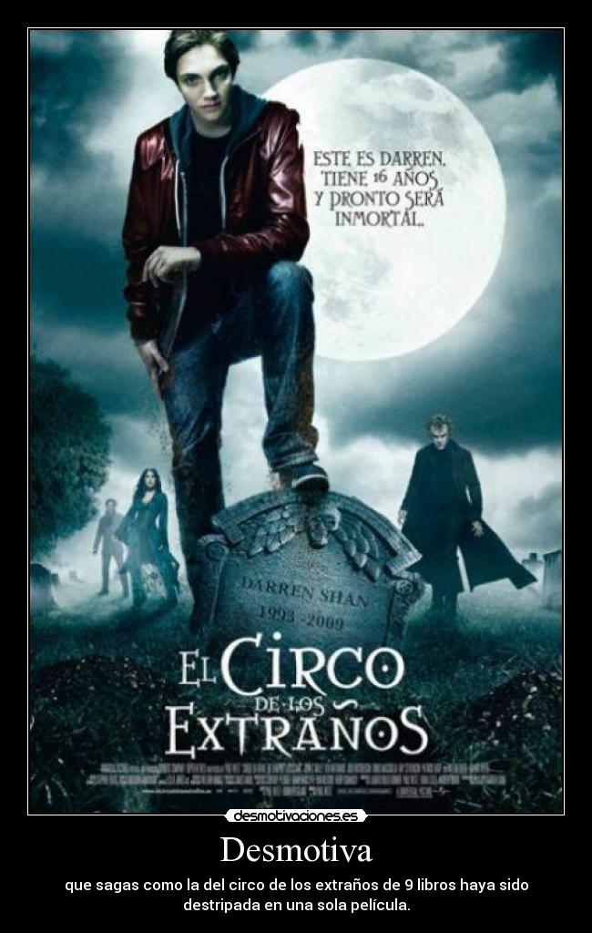 carteles circo los extranos desmotivaciones
