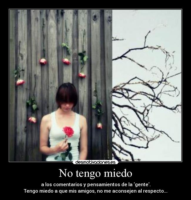 No tengo miedo -