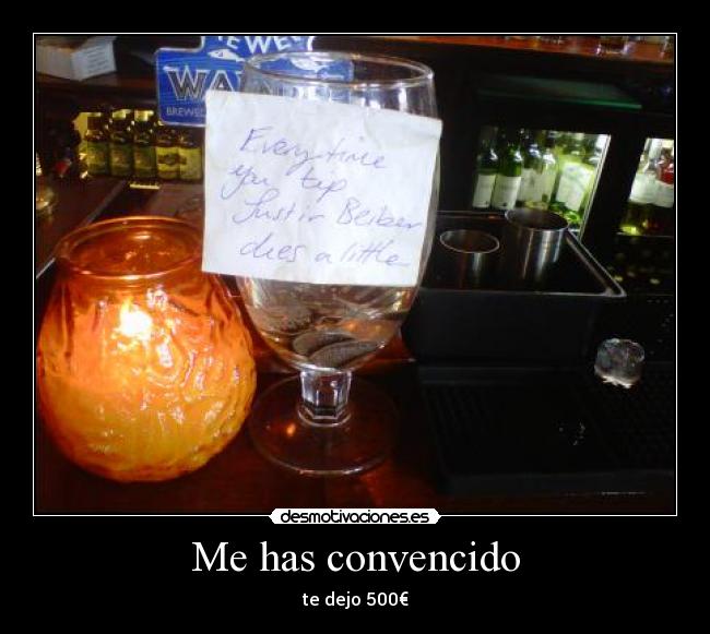 Me has convencido - 