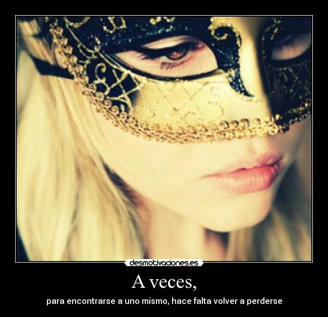 A veces, - 