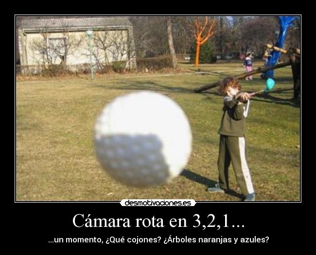 Cámara rota en 3,2,1... -