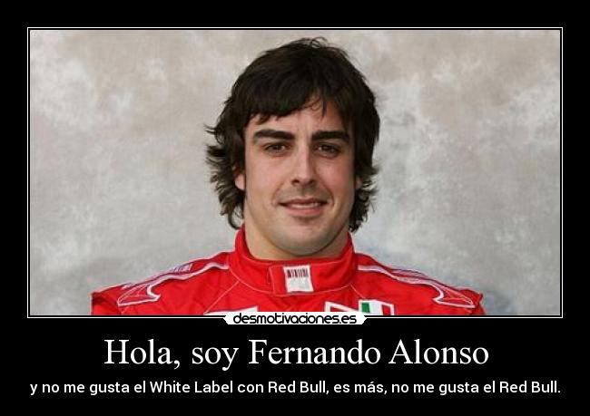 Hola, soy Fernando Alonso - 