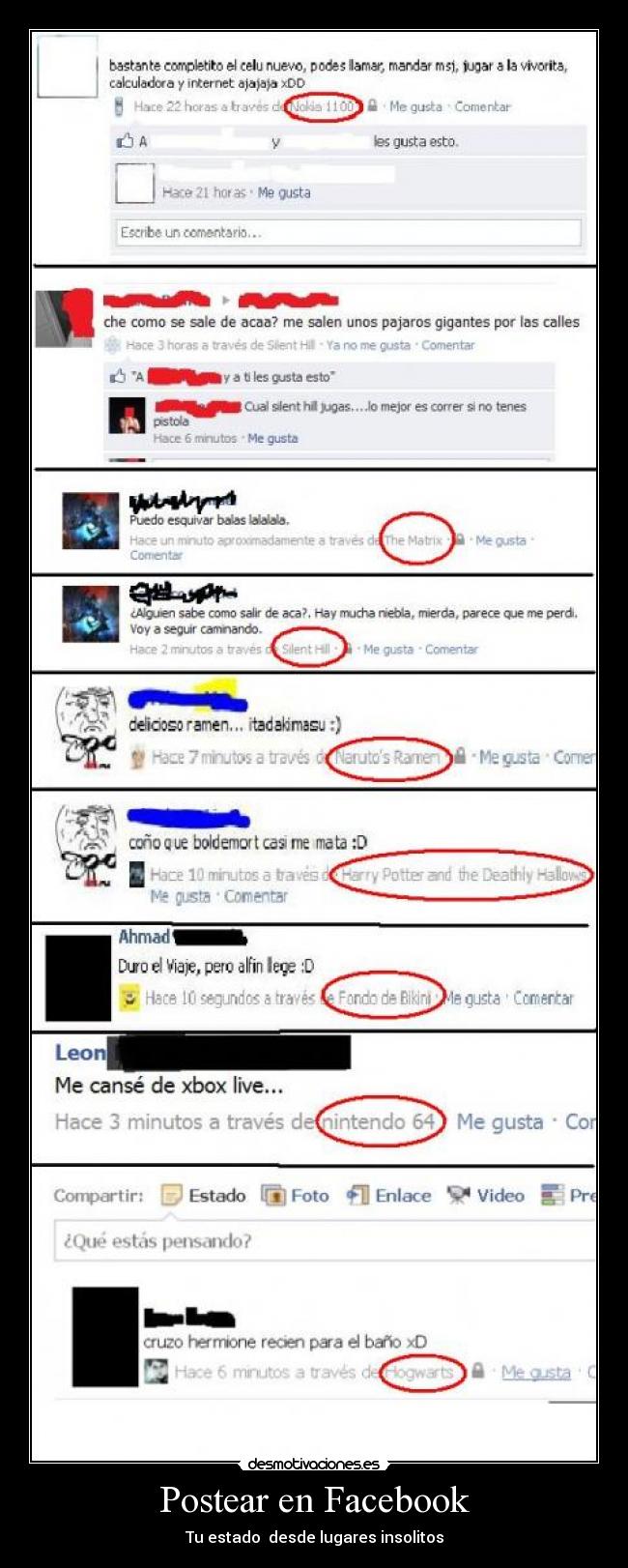 Postear en Facebook - 