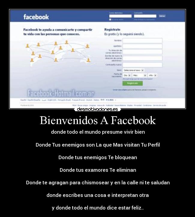 Bienvenidos A Facebook - 