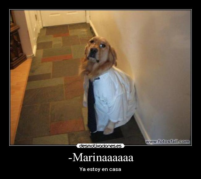 -Marinaaaaaa - Ya estoy en casa