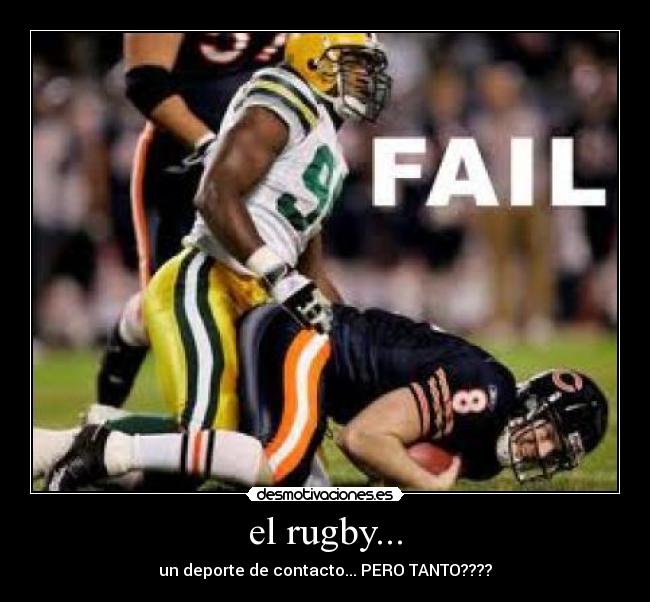el rugby... -
