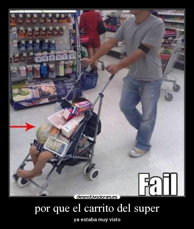 por que el carrito del super -