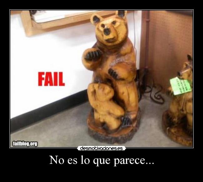 No es lo que parece... -