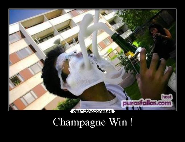 Champagne Win ! - 
