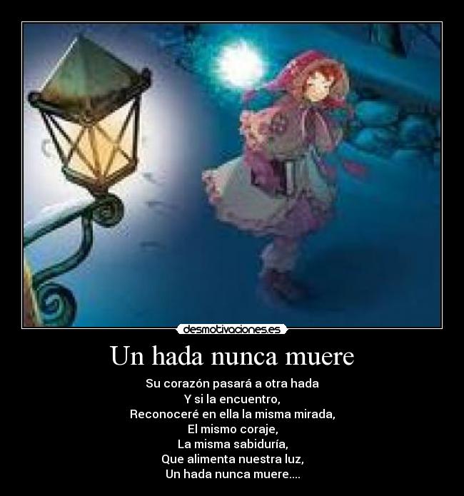 Un hada nunca muere -