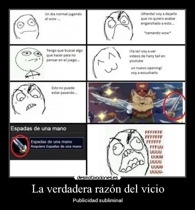 La verdadera razón del vicio -