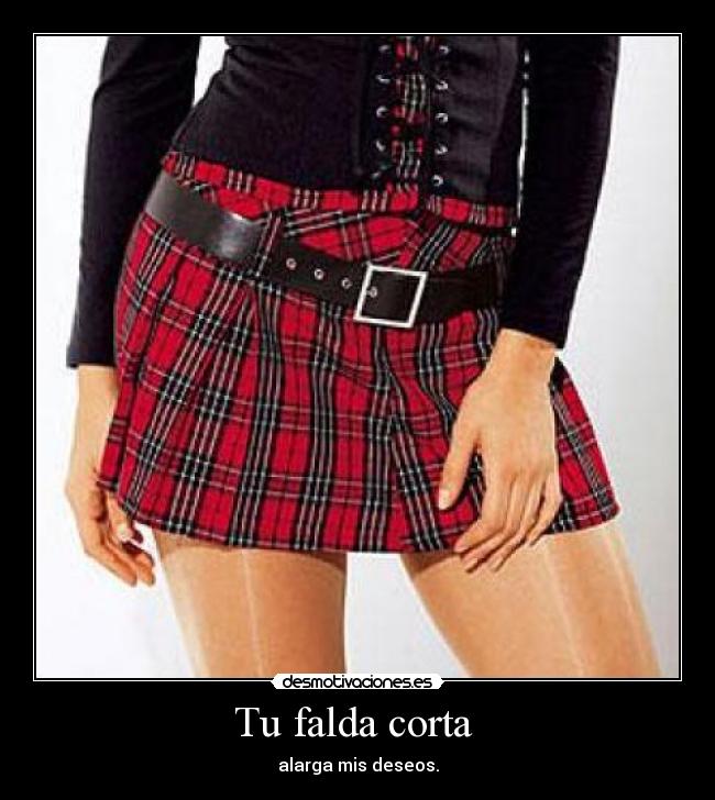 Tu falda corta  - 