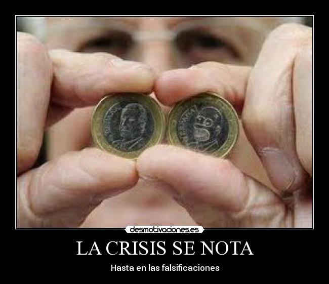 LA CRISIS SE NOTA -