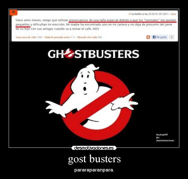 gost busters -