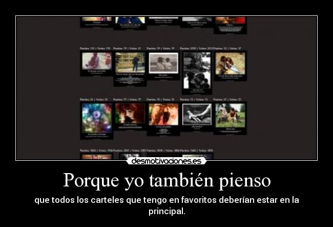 Porque yo también pienso -