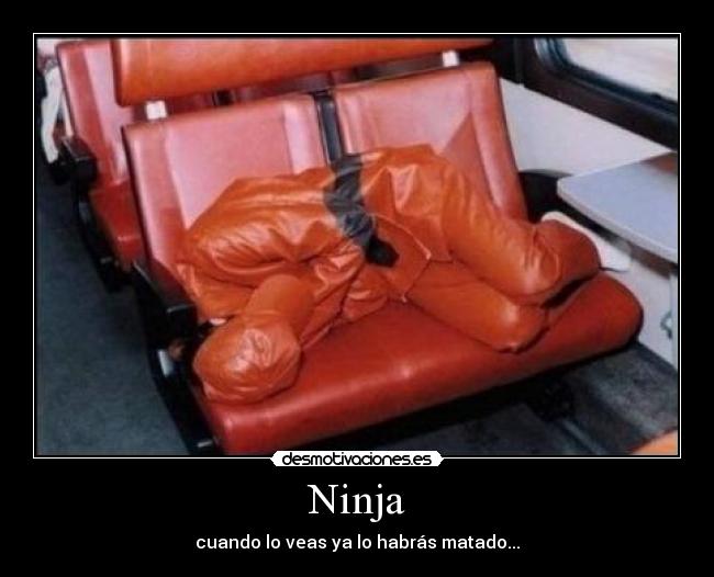 Ninja - cuando lo veas ya lo habrás matado...