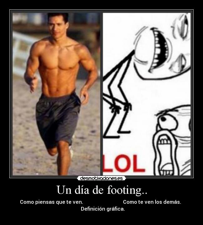 Un día de footing.. -