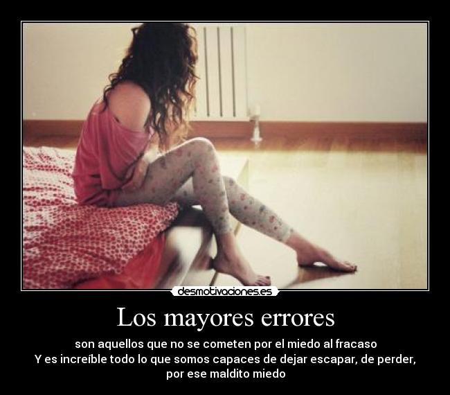Los mayores errores -