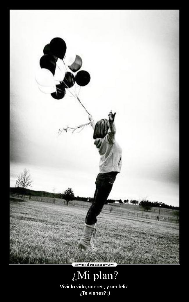 ¿Mi plan? -