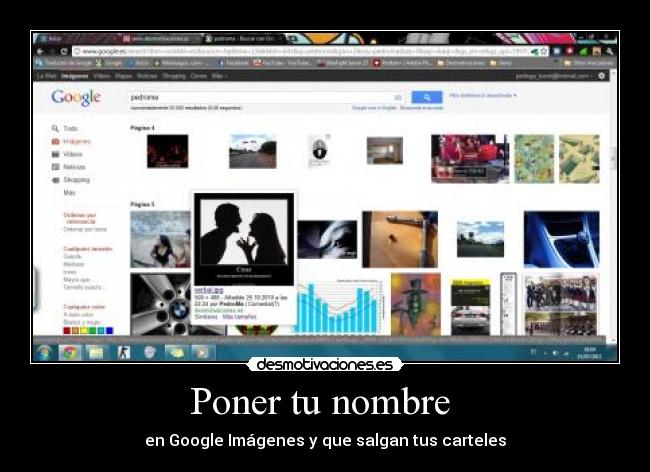 carteles google nombre redtube desmotivaciones