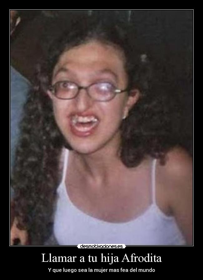 Llamar a tu hija Afrodita -