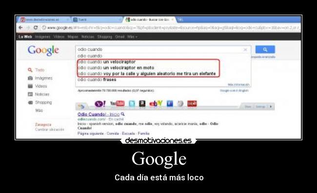Google - Cada día está más loco
