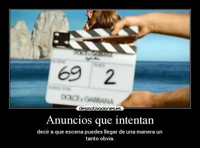 Anuncios que intentan -