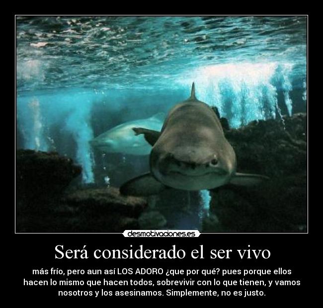 Será considerado el ser vivo -