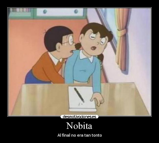 Nobita - Al final no era tan tonto