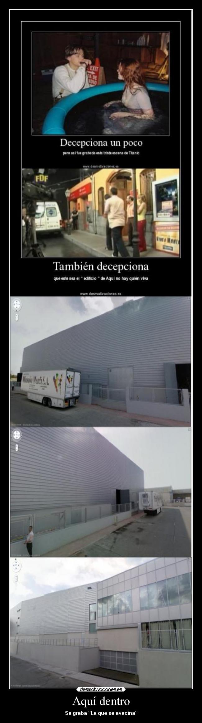 Aquí dentro - Se graba La que se avecina