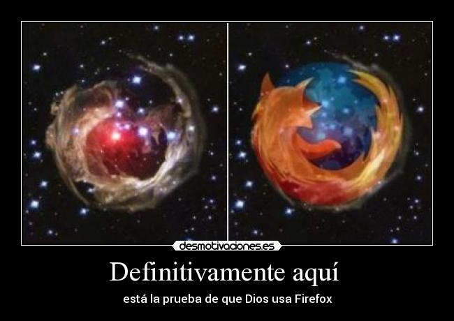 Definitivamente aquí  - 