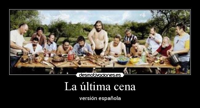 La última cena -