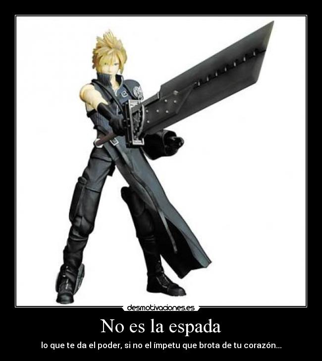 No es la espada - 