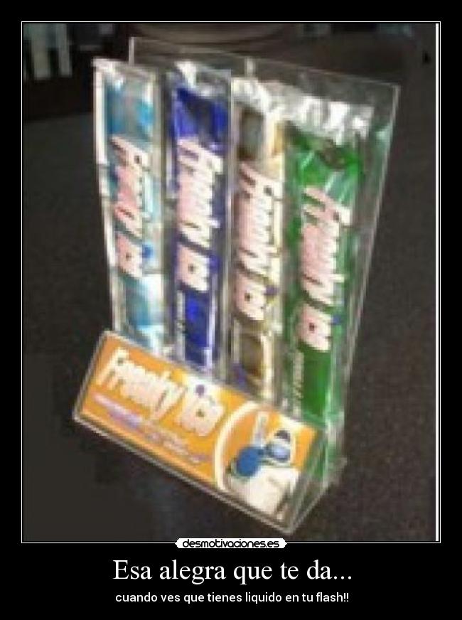 Esa alegra que te da... -