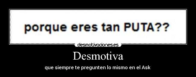 Desmotiva -