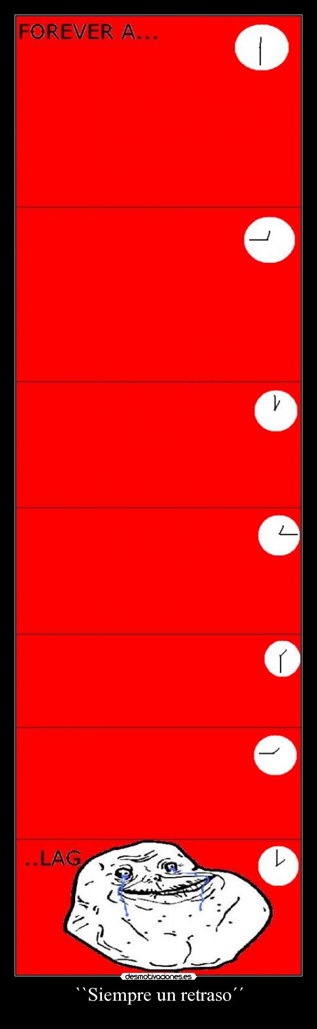 carteles forever lag desmotivaciones