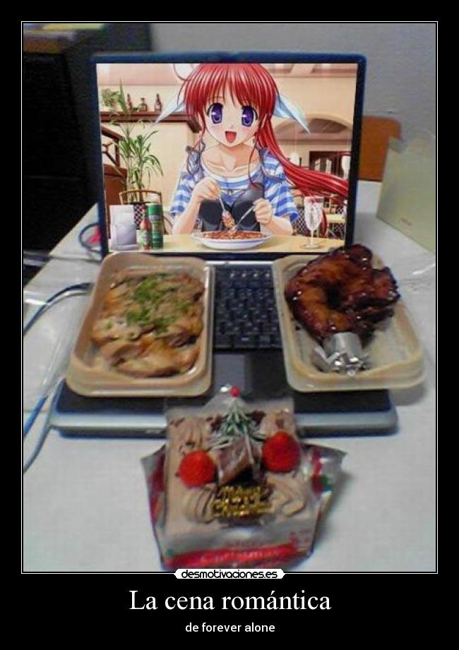 La cena romántica -